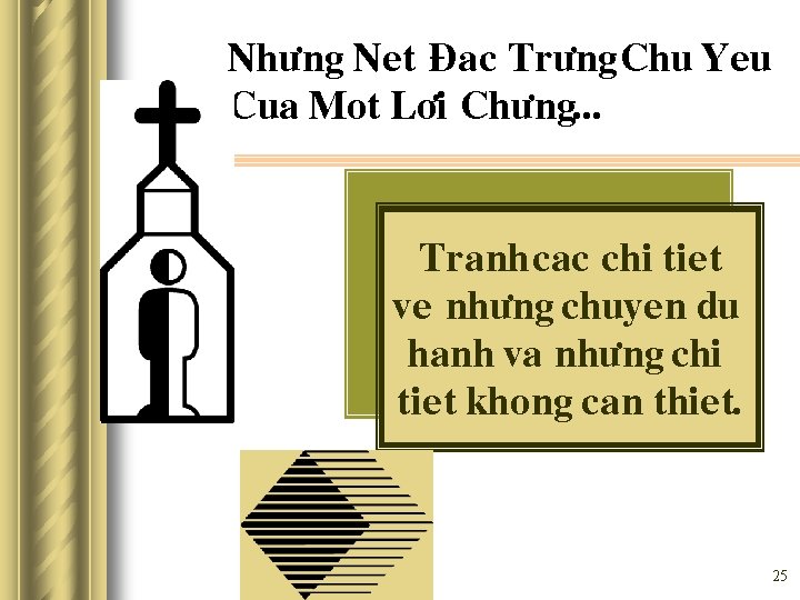 Nhöng Net Ñac Tröng Chu Yeu Cua Mot Lôi Chöng. . . Tranh cac