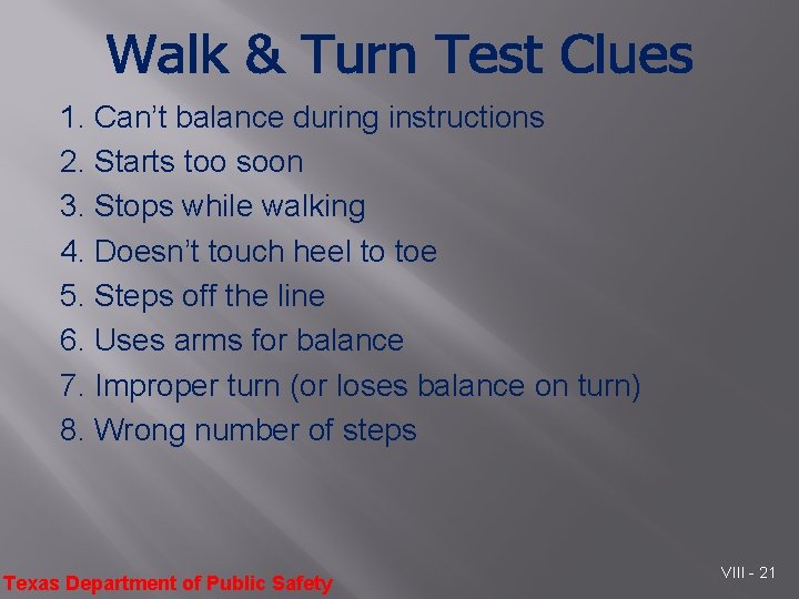 1. Can’t balance during instructions 2. Starts too soon 3. Stops while walking 4.