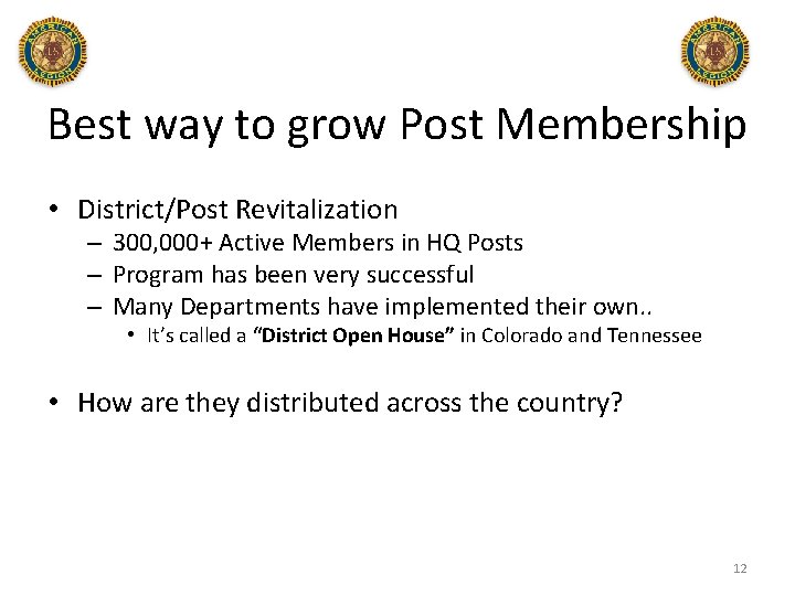 Membership Trends Tools Joe Gallagher Get a copy