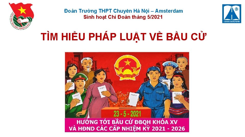 Đoàn Trường THPT Chuyên Hà Nội – Amsterdam Sinh hoạt Chi Đoàn tháng 5/2021.