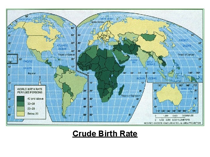 Crude Birth Rate 