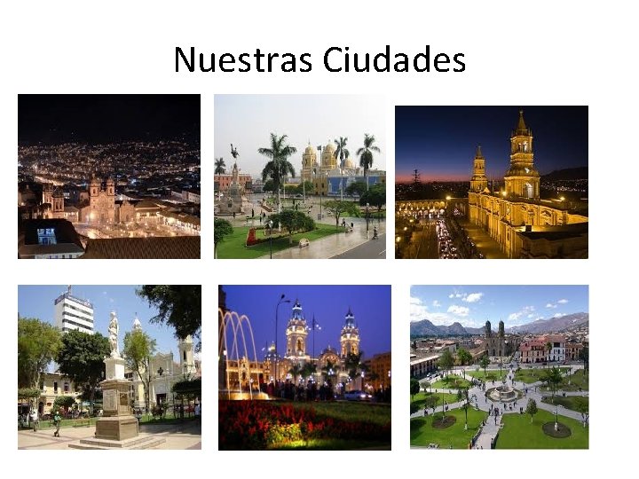 Nuestras Ciudades 