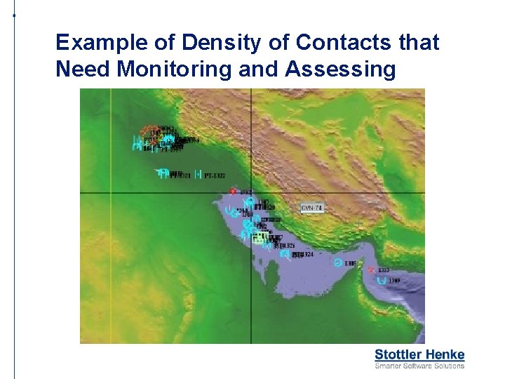 Example of Density of Contacts that Need Monitoring and Assessing 