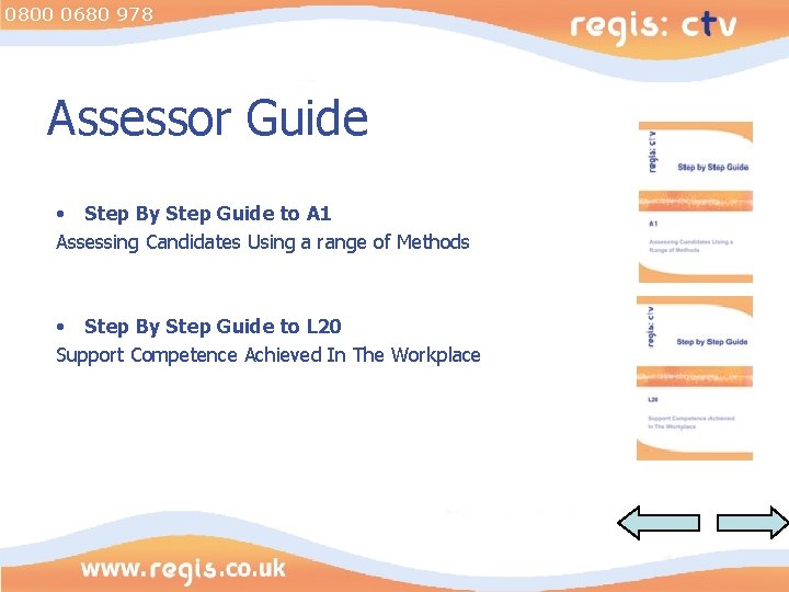 0800 0680 978 Assessor Guide • Step By Step Guide to A 1 Assessing