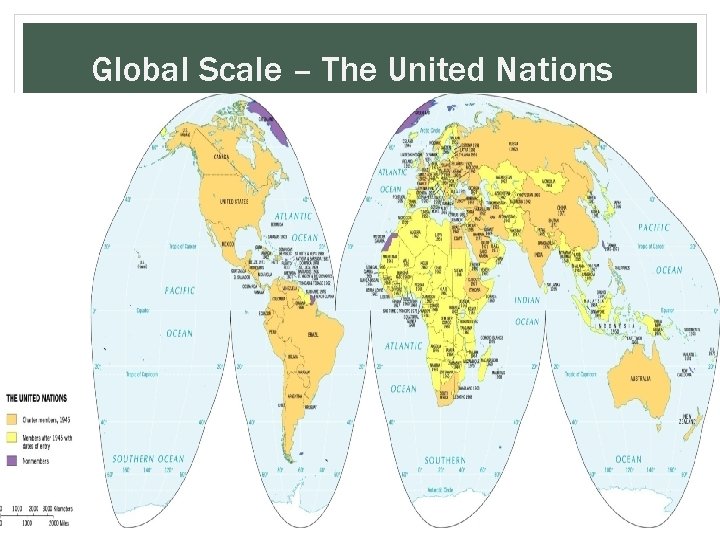 Global Scale – The United Nations 