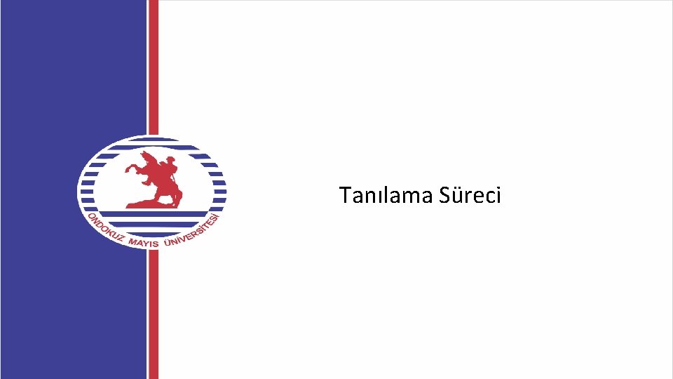 Tanılama Süreci 