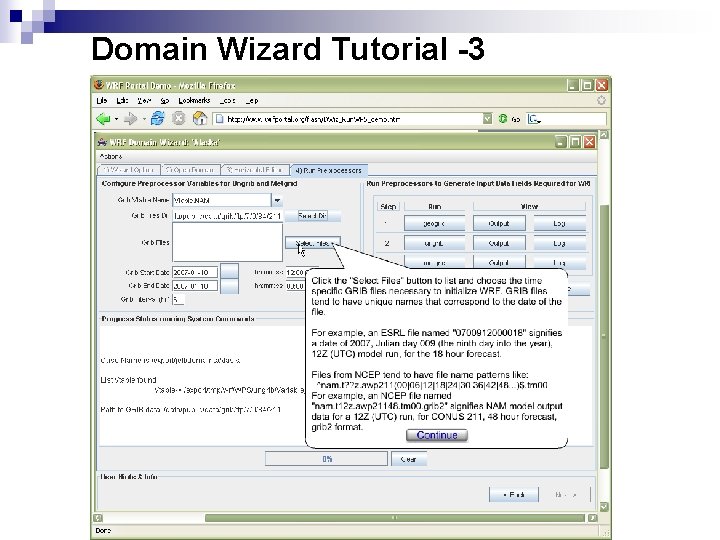 Domain Wizard Tutorial -3 