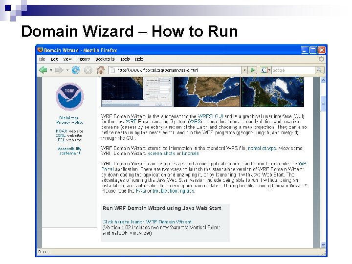 Domain Wizard – How to Run 