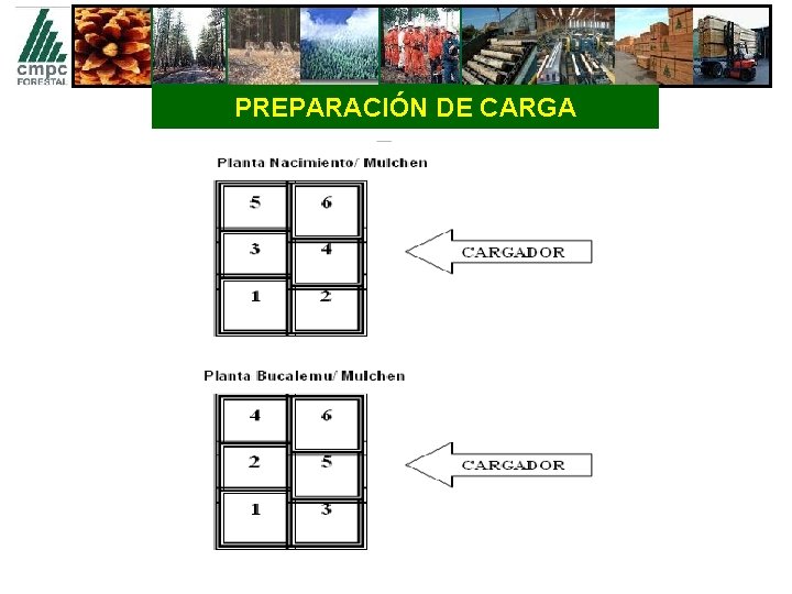 PREPARACIÓN DE CARGA 