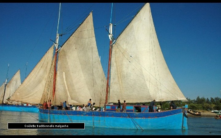 Goélette traditionnelle malgache 