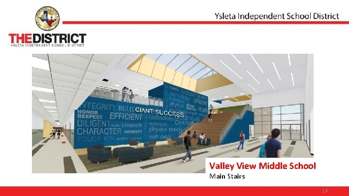 Valley View Middle School Main Stairs 14 