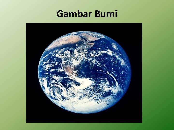 Gambar Bumi 
