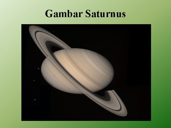 Gambar Saturnus 