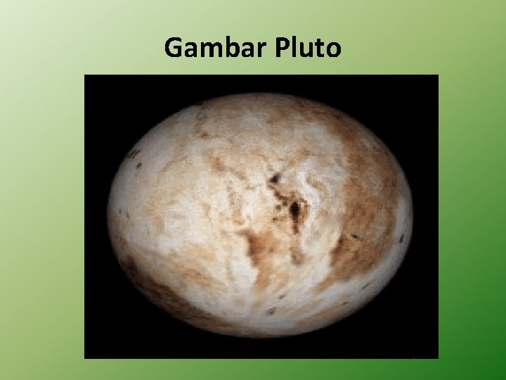 Gambar Pluto 