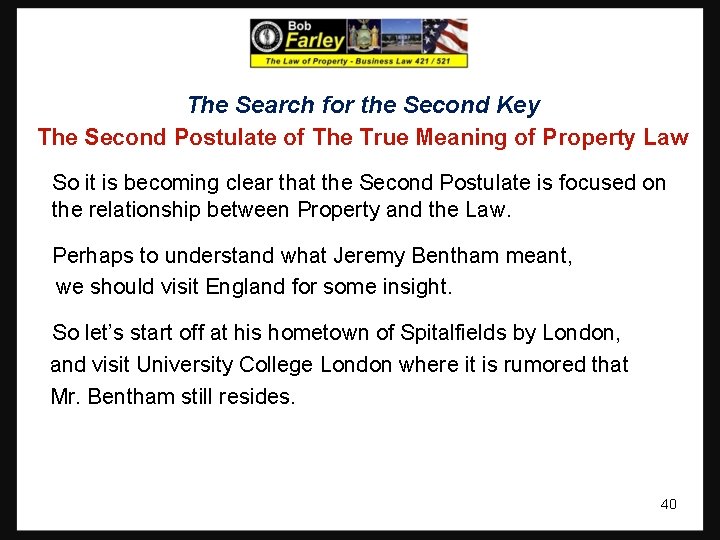 The Search for the Second Key The Second Postulate of The True Meaning of The Search for the Second Key The Second Postulate of The True Meaning of