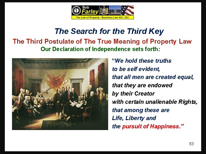The Search for the Third Key The Third Postulate of The True Meaning of The Search for the Third Key The Third Postulate of The True Meaning of