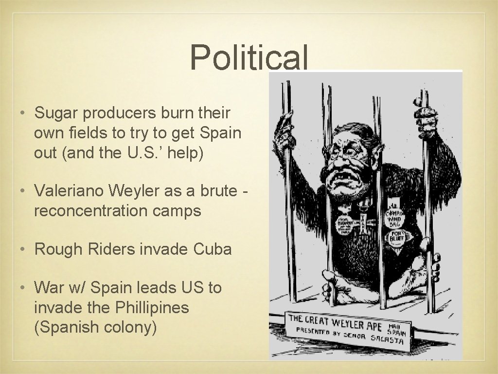 Political • Sugar producers burn their own fields to try to get Spain out