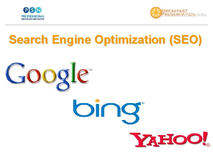 Search Engine Optimization (SEO) 