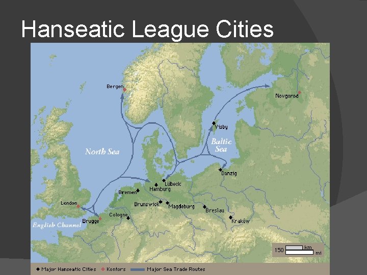 Hanseatic League Cities 