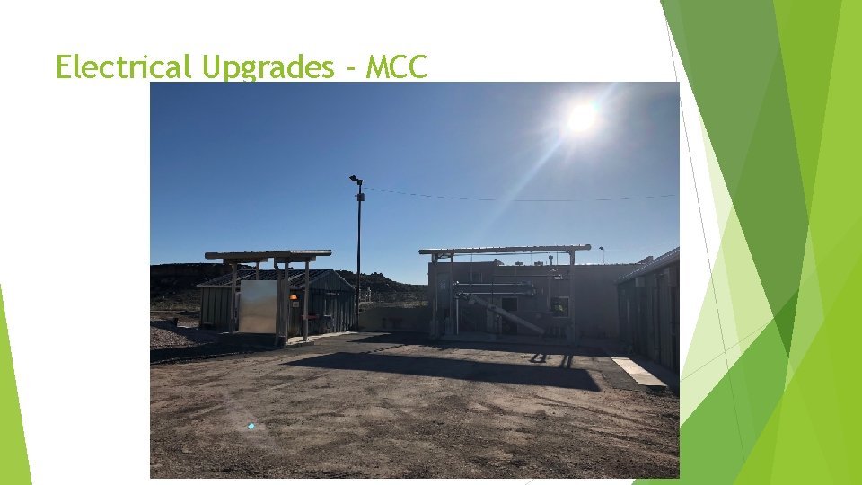 Electrical Upgrades - MCC 