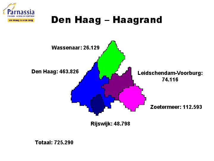 Den Haag – Haagrand Wassenaar: 26. 129 Den Haag: 463. 826 Leidschendam-Voorburg: 74. 116