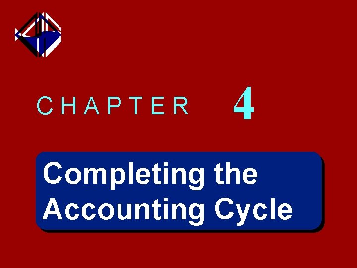 CHAPTER 4 Completing the Accounting Cycle 