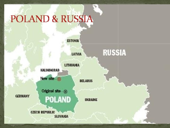 POLAND & RUSSIA 