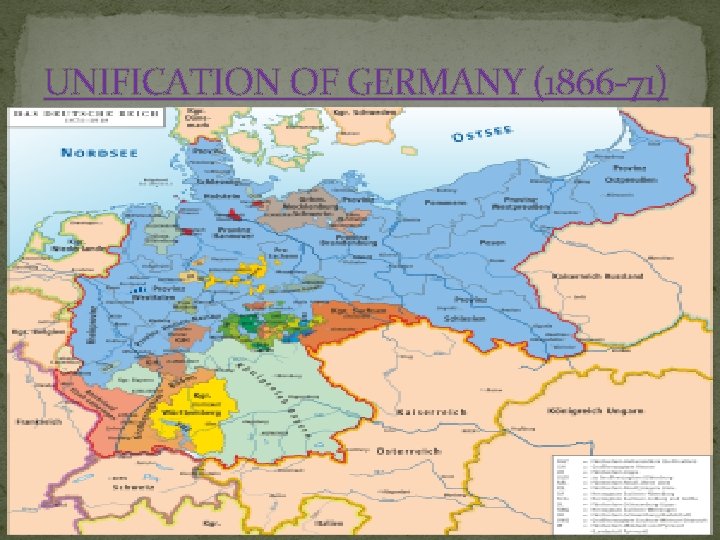 UNIFICATION OF GERMANY (1866 -71) 