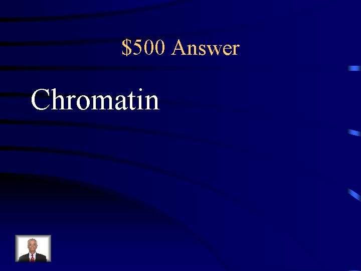 $500 Answer Chromatin 