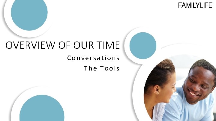 OVERVIEW OF OUR TIME Conversations The Tools 