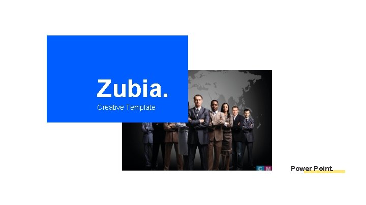 Zubia. Creative Template Power Point. 