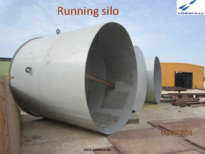 Running silo www. comeca. mr 
