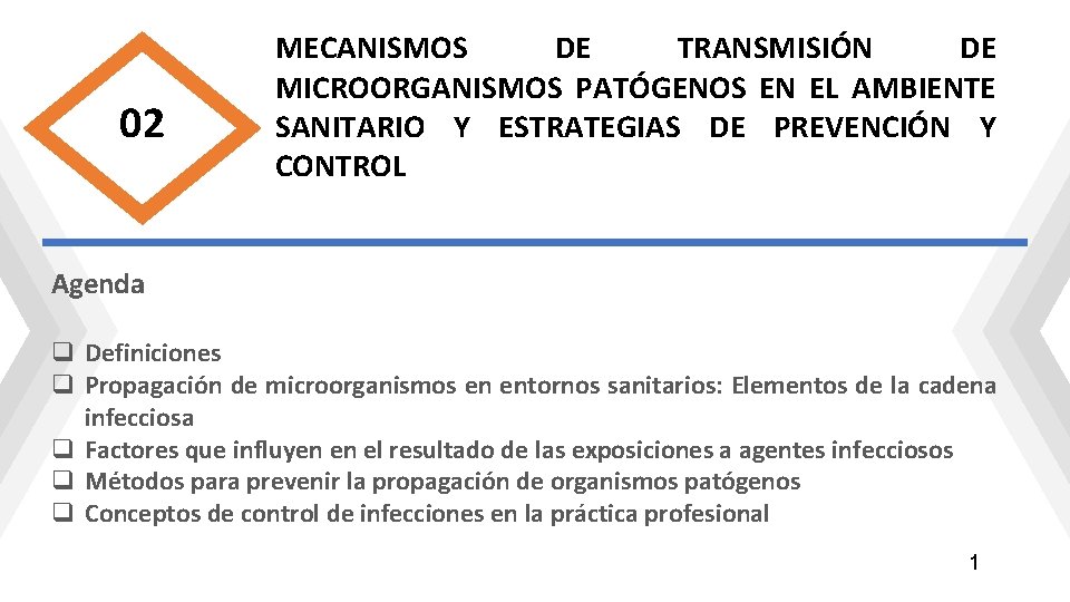 . 1 02 MECANISMOS DE TRANSMISIÓN DE MICROORGANISMOS PATÓGENOS EN EL AMBIENTE SANITARIO Y . 1 02 MECANISMOS DE TRANSMISIÓN DE MICROORGANISMOS PATÓGENOS EN EL AMBIENTE SANITARIO Y