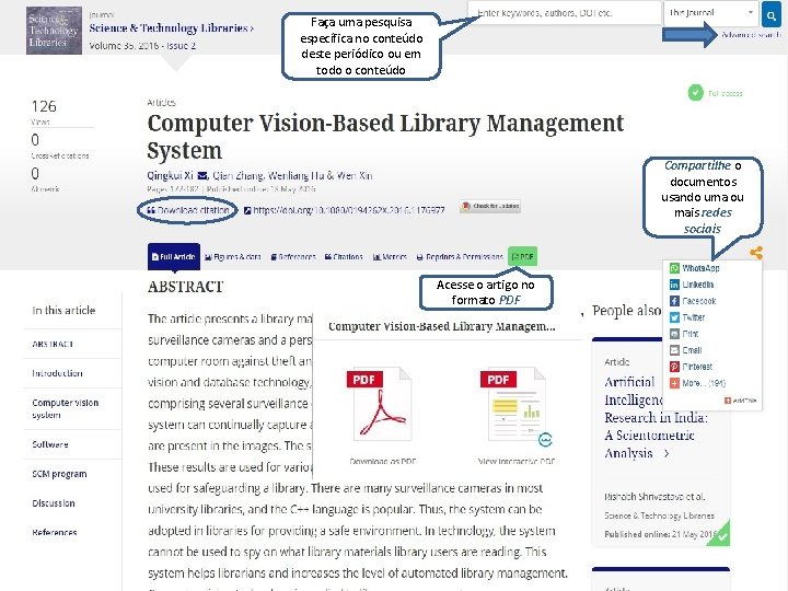 Faça uma pesquisa específica no conteúdo deste periódico ou em todo o conteúdo Compartilhe