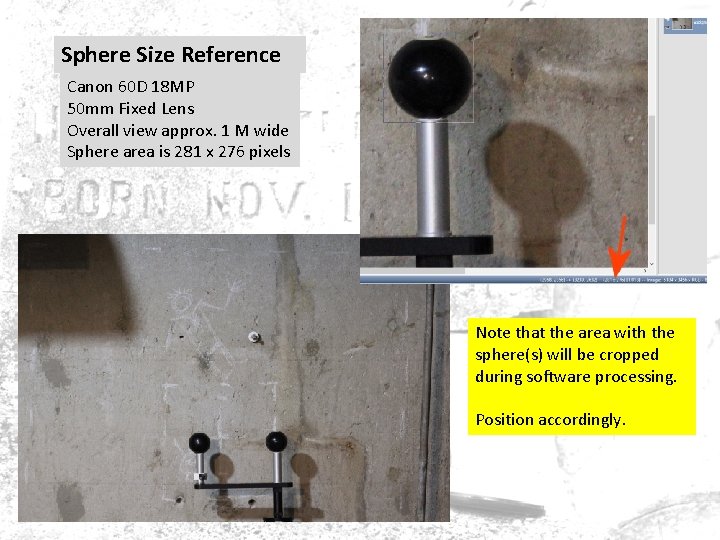 Sphere Size Reference Canon 60 D 18 MP 50 mm Fixed Lens Overall view Sphere Size Reference Canon 60 D 18 MP 50 mm Fixed Lens Overall view