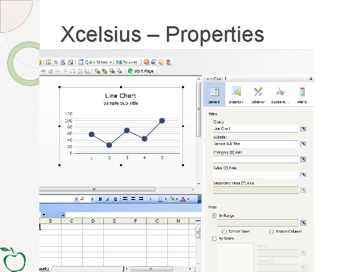 Xcelsius – Properties 