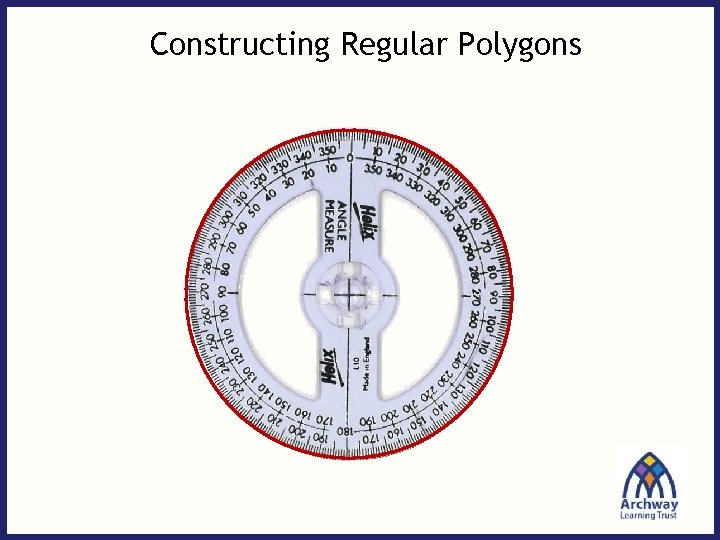 Constructing Regular Polygons 