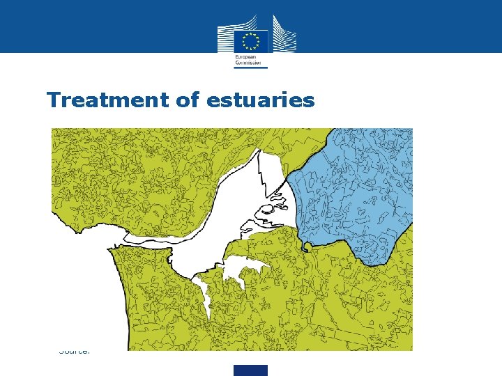 Treatment of estuaries Source: 