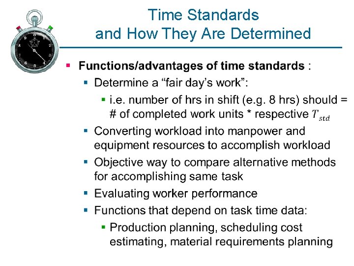 Time Standards and How They Are Determined § 