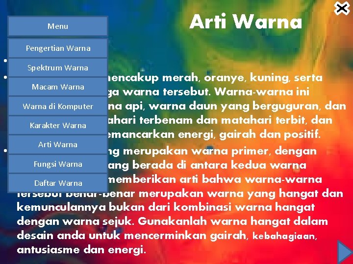 Menu Pengertian Warna Spektrum Warna Macam Warna Di