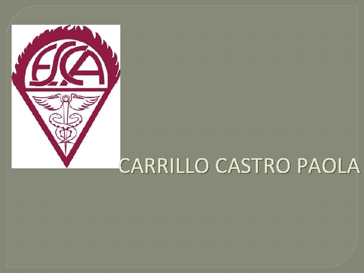 CARRILLO CASTRO PAOLA 