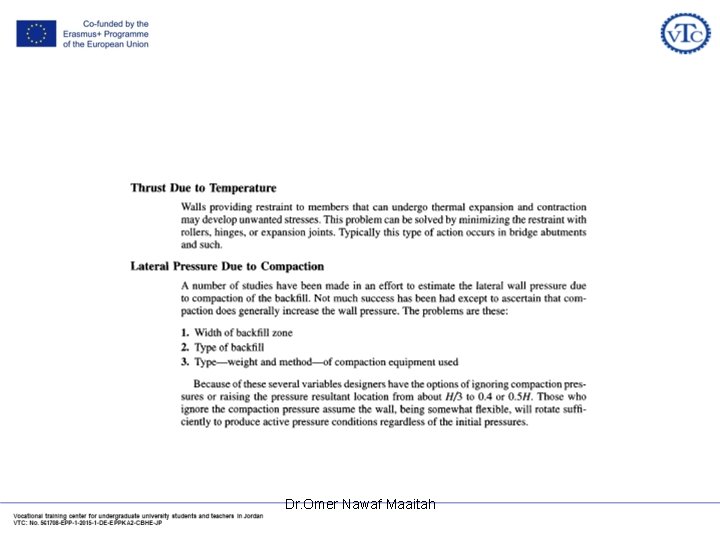 Dr. Omer Nawaf Maaitah 