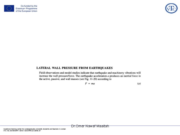 Dr. Omer Nawaf Maaitah 