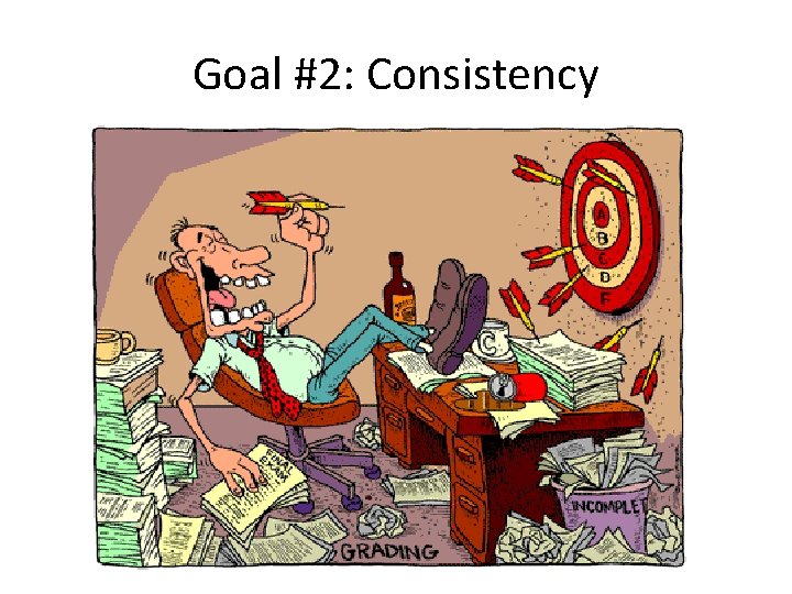 Goal #2: Consistency 