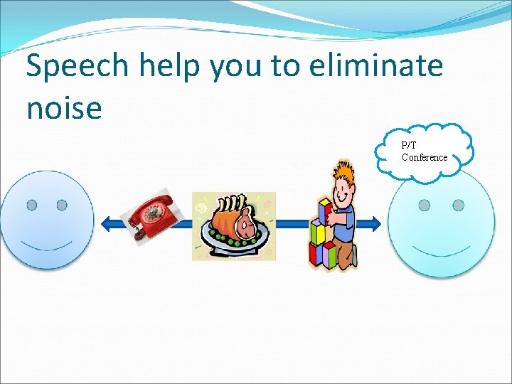 Speech help you to eliminate noise P/T Conference 