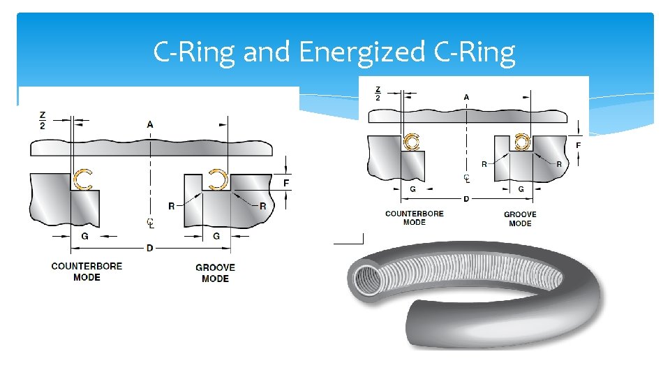 C-Ring and Energized C-Ring 