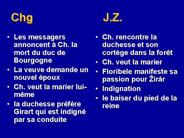 Chg • Les messagers annoncent à Ch. la mort du duc de Bourgogne •