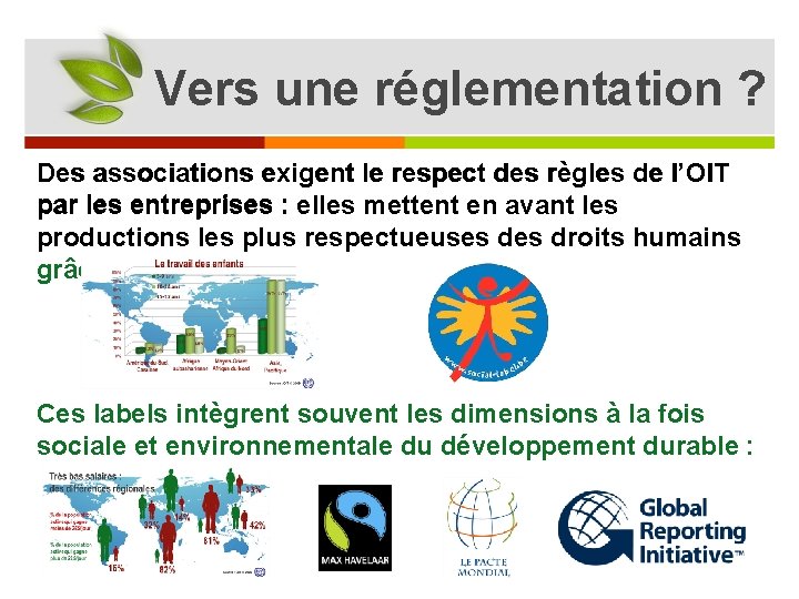 Vers une réglementation ? Des associations exigent le respect des règles de l’OIT par