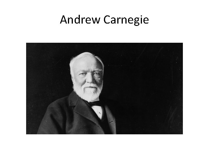 Andrew Carnegie 