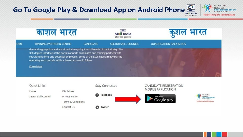Go To Google Play & Download App on Android Phone 
